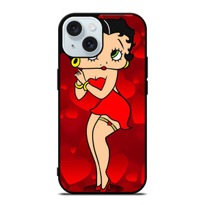 BETTY BOOP CARTOON LOVE iPhone 15 Case Cover