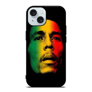 BOB MARLEY RASTA FACE iPhone 15 Case Cover