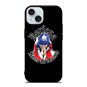 BORICUA PUERTO RICO FLAG iPhone 15 Case Cover BORICUA PUERTO RICO FLAG iPhone 15 Case Cover