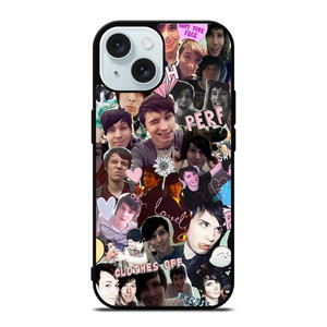 COLLAGE DAN AND PHIL iPhone 15 Case Cover