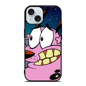 COURAGE THE COWARDLY DOG 2 iPhone 15 Case Cover