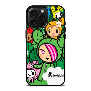 TOKIDOKI DONUTELLA CACTUS FRIENDS iPhone 16 Pro Max Case Cover TOKIDOKI DONUTELLA CACTUS FRIENDS iPhone 16 Pro Max Case Cover