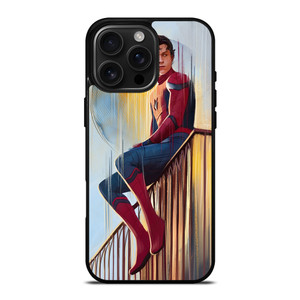 TOM HOLLAND SPIDERMAN ART iPhone 16 Pro Max Case Cover TOM HOLLAND SPIDERMAN ART iPhone 16 Pro Max Case Cover