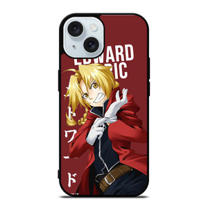 EDWARD ELRIC FULLMETAL ALCHEMIST BROTHERHOOD iPhone 15 Case Cover