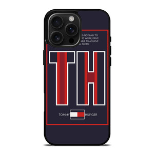 TOMMY HILFIGER TH FASHION LOGO AMERICAN DREAM iPhone 16 Pro Max Case Cover TOMMY HILFIGER TH FASHION LOGO AMERICAN DREAM iPhone 16 Pro Max Case Cover