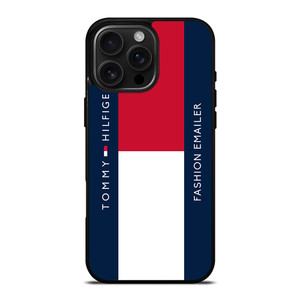 TOMMY HILFIGER TH LOGO FASHION EMAILER iPhone 16 Pro Max Case Cover
