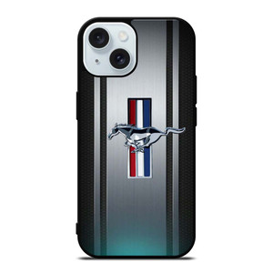 FORD MUSTANG PLATE LOGO iPhone 15 Case Cover