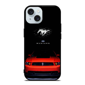 FORD MUSTANG RED iPhone 15 Case Cover