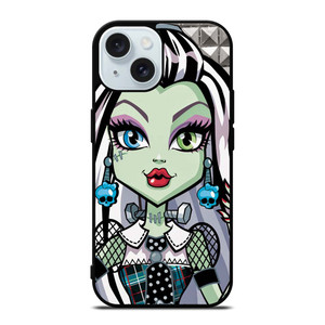 FRANKIE STEIN MONSTER HIGH DOLL iPhone 15 Case Cover FRANKIE STEIN MONSTER HIGH DOLL iPhone 15 Case Cover