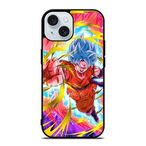 GOKU SAIYAN BLUE DRAGON BALL 2 iPhone 15 Case Cover GOKU SAIYAN BLUE DRAGON BALL 2 iPhone 15 Case Cover