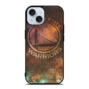 GOLDEN STATE WARRIORS RUSTY LOGO iPhone 15 Case Cover