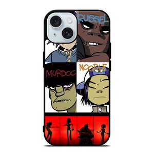 GORILLAS ALL FACE iPhone 15 Case Cover