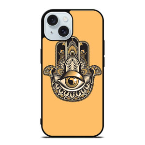 HAMSA EVIL EYE HAND OF FATIMA iPhone 15 Case Cover