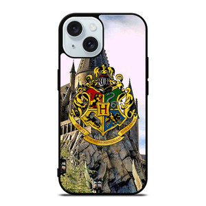 HARRY POTTER HOGWARTS CASTLE LOGO iPhone 15 Case Cover