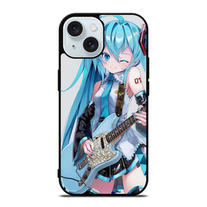 HATSUNE MIKU GUITAR iPhone 15 Case Cover HATSUNE MIKU GUITAR iPhone 15 Case Cover