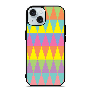 HERRINGBONE TRIANGLE iPhone 15 Case Cover HERRINGBONE TRIANGLE iPhone 15 Case Cover