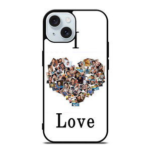 I LOVE LUKE BRYAN COLLAGE iPhone 15 Case Cover I LOVE LUKE BRYAN COLLAGE iPhone 15 Case Cover