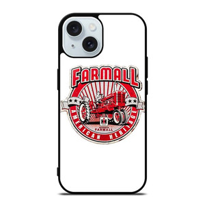 IH INTERNATIONAL HARVESTER FARMALL TRACTOR LOGO AMREICAN HERITAGE iPhone 15 Case Cover IH INTERNATIONAL HARVESTER FARMALL TRACTOR LOGO AMREICAN HERITAGE iPhone 15 Case Cover