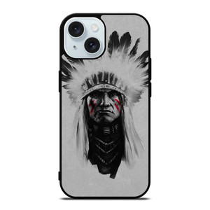 INDIAN TRIBES ART iPhone 15 Case Cover INDIAN TRIBES ART iPhone 15 Case Cover