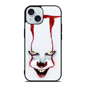IT PENNYWISE CLOWN iPhone 15 Case Cover IT PENNYWISE CLOWN iPhone 15 Case Cover