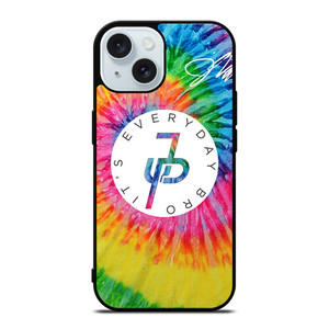 JAKE PAUL EVERYDAY BRO RAINBOW iPhone 15 Case Cover JAKE PAUL EVERYDAY BRO RAINBOW iPhone 15 Case Cover
