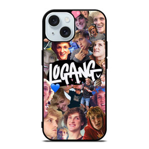 JAKE PAUL LOGANG COLLAGE iPhone 15 Case Cover JAKE PAUL LOGANG COLLAGE iPhone 15 Case Cover