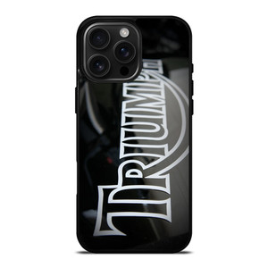 TRIUMPH MOTORCYCLE EMBLEM iPhone 16 Pro Max Case Cover TRIUMPH MOTORCYCLE EMBLEM iPhone 16 Pro Max Case Cover