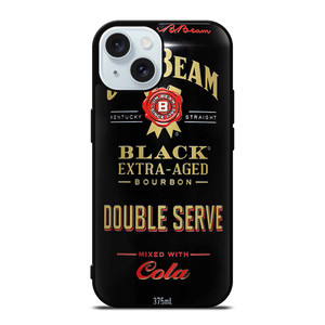 JIM BEAM WHISKEY CAN iPhone 15 Case Cover JIM BEAM WHISKEY CAN iPhone 15 Case Cover