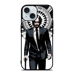 JOHN WICK ART iPhone 15 Case Cover JOHN WICK ART iPhone 15 Case Cover