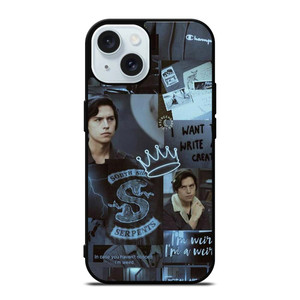 JUGHEAD JONES RIVERDALE COLLAGE iPhone 15 Case Cover