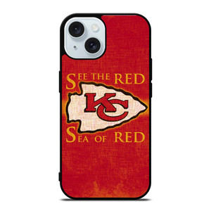 KANSAS CITY CHIEFS NFL iPhone 15 Case Cover