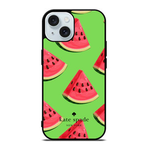 KATE SPADE NEW YORK FASHION LOGO WATER MELON ICON iPhone 15 Case Cover