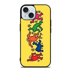 KEITH HARING CARACTER iPhone 15 Case Cover
