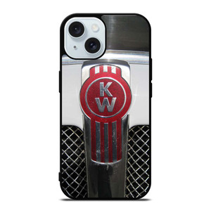 KENWORTH TRUCK LOGO GRAY iPhone 15 Case Cover KENWORTH TRUCK LOGO GRAY iPhone 15 Case Cover