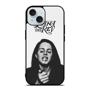 LANA DEL REY AT SMOKING iPhone 15 Case Cover LANA DEL REY AT SMOKING iPhone 15 Case Cover