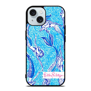 LILLY PULITZER NERMAID iPhone 15 Case Cover LILLY PULITZER NERMAID iPhone 15 Case Cover