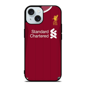 LIVERPOOL FOOTBALL JERSEY KIT iPhone 15 Case Cover