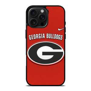 UGA UNIVERSITY OF GEORGIA BULLDOGS LOGO NIKE iPhone 16 Pro Max Case Cover