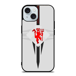 MANCHESTER UNITED FC ICON iPhone 15 Case Cover MANCHESTER UNITED FC ICON iPhone 15 Case Cover