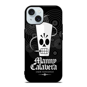 MANNY CALAVERA GRIM FANDANGO iPhone 15 Case Cover