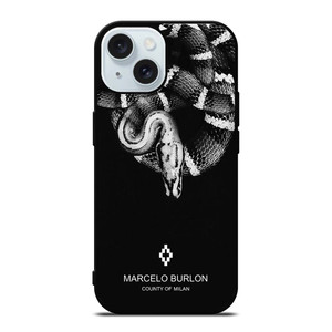 MARCELO BURLON SNAKE 2 iPhone 15 Case Cover MARCELO BURLON SNAKE 2 iPhone 15 Case Cover