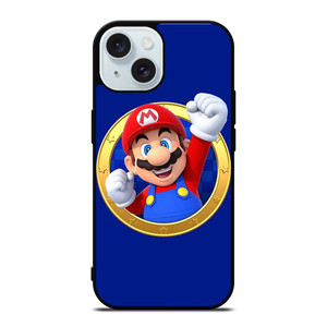 MARIO BROSS NINTENDO GAME CHARACTER iPhone 15 Case Cover