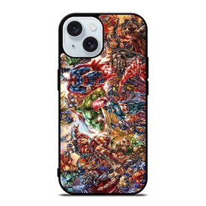 MARVEL AND DC SUPERHEROES iPhone 15 Case Cover