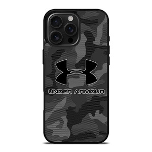 UNDER ARMOUR LOGO GREY CAMO iPhone 16 Pro Max Case Cover UNDER ARMOUR LOGO GREY CAMO iPhone 16 Pro Max Case Cover