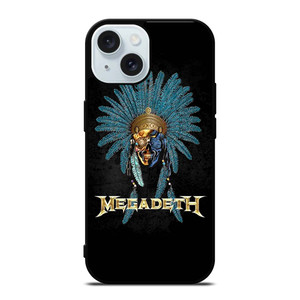MEGADETH INDIAN LOGO iPhone 15 Case Cover