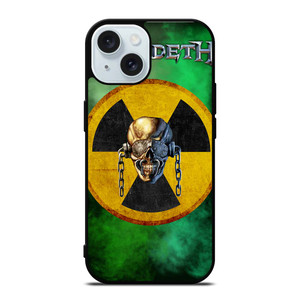 MEGADETH NUCKLEAR LOGO iPhone 15 Case Cover