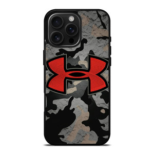 UNDER ARMOUR LOGO RED CAMO iPhone 16 Pro Max Case Cover UNDER ARMOUR LOGO RED CAMO iPhone 16 Pro Max Case Cover