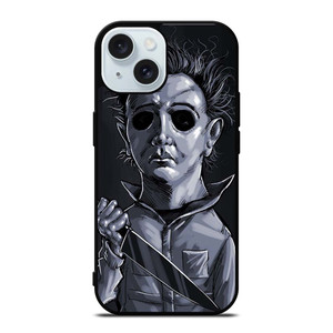 MICHAEL MYERS HALLOWEEN ART iPhone 15 Case Cover