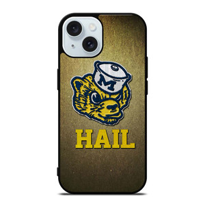 MICHIGAN WOLVERINES MASCOT iPhone 15 Case Cover