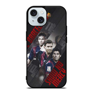 MSN TRIO BARCELONA iPhone 15 Case Cover MSN TRIO BARCELONA iPhone 15 Case Cover